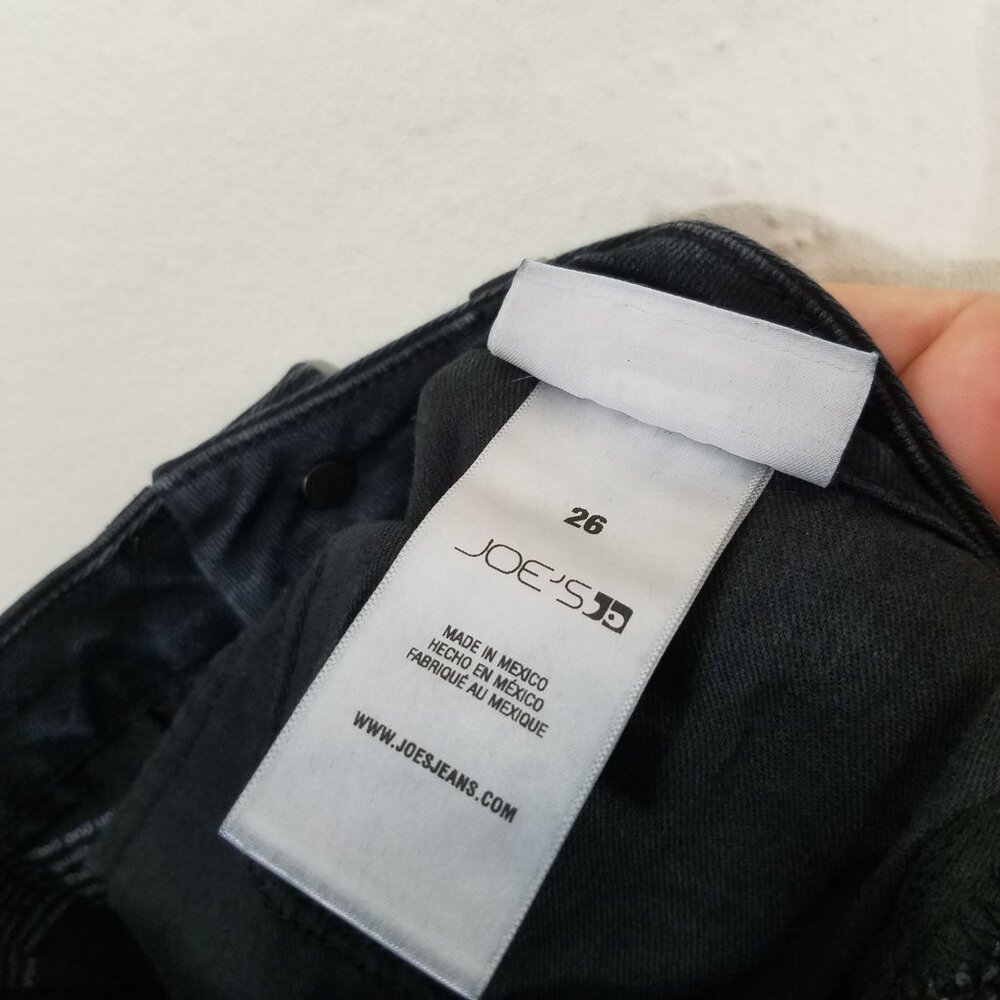 Joe's Jeans FLAWLESS Hi-Rise Honey Curvy Bootcut Stretch Jeans Black Size 26 - Picture 7 of 8